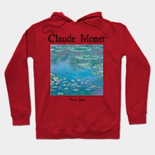 Water lilies by Claude Monet Hoodie